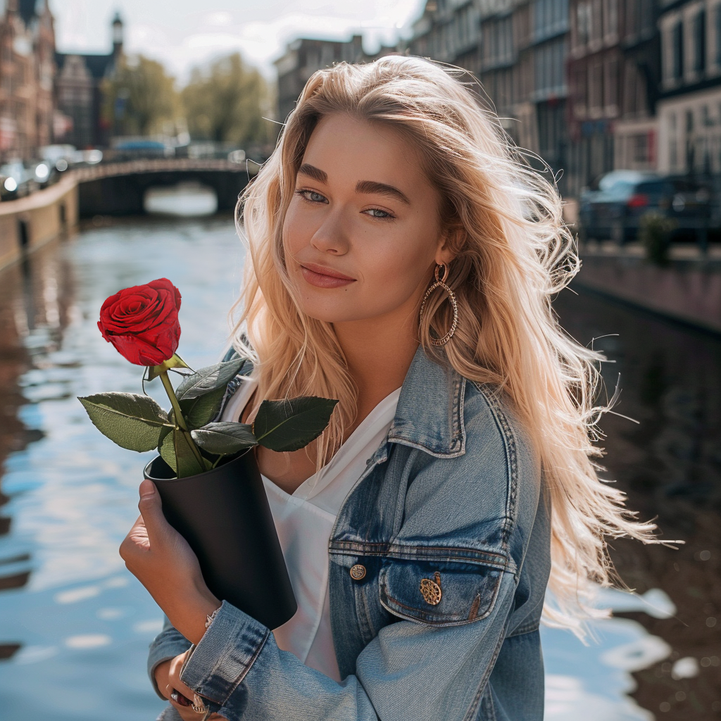 Klasyczna Jedna Wieczna Róża