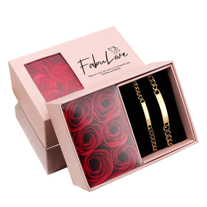 Pudełko Prezentowe z Wieczną Różą