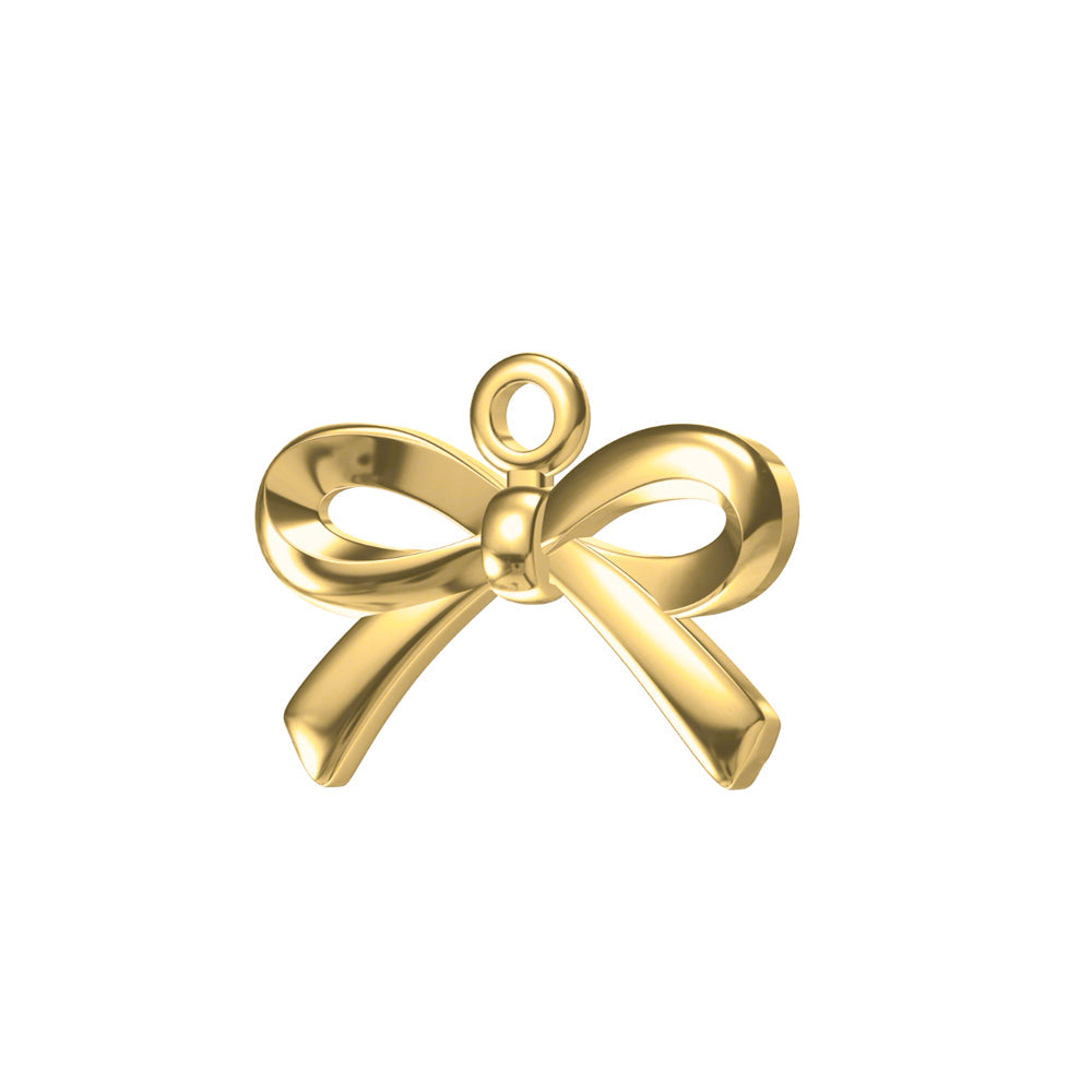 Bransoletka Permanentna z Zawieszką w Kształcie Kokardy